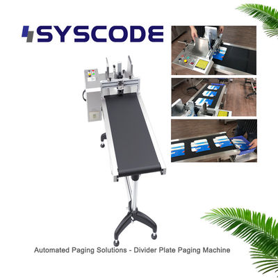 Automated Paging Machine Three Phase Paper Feeder Machine 180W Power