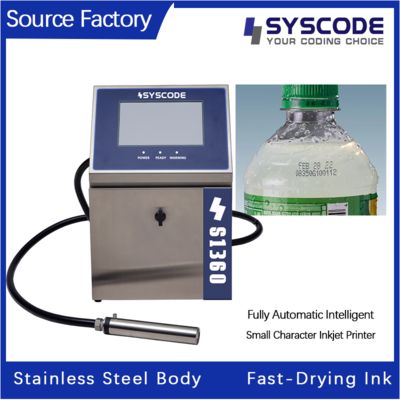 CIJ Printer - High-Protection Industrial Coding Solution for Dairy Industry. Featuring IP55/IP66 stainless steel housing, 12-month maintenance cycle, and patented air knife for condensati