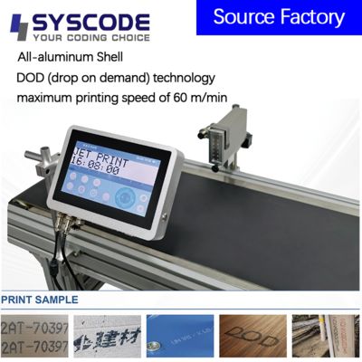 Ekonomik Büyük Karakterli Mürekkep Jeti Yazıcısı - 7 nozel, 10-20 mm baskı yüksekliği, orta küçük karakterler, üretim tarihleri ve basit logolar için tasarlanmıştır