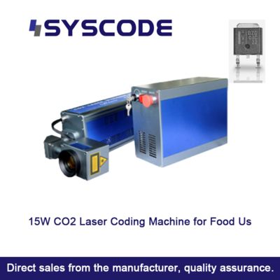 15W CO2 Laser Marking Machine with 10.6 µm Wavelength for High-Speed 70x70mm Marking on Non-Metal Materials
