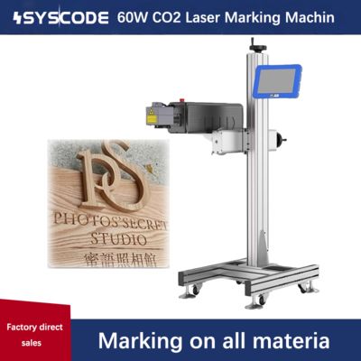 All-in-One 60W CO2 Laser Marking System with 10