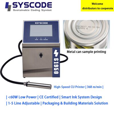Intelligent Touchscreen CIJ Printer