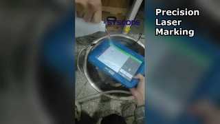 Marcação de precisão do gravador a laser CO2